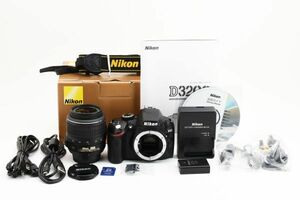 【希少・箱付き】 Nikon ニコン D3200 レンズキット デジタル一眼カメラ #1202B