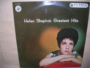 １０インチ盤「ヘレン・シャピロ／ベスト・ヒット」