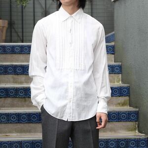 新品タグ付BURBERRY LONDON ENGLAND LONG SLEEVE DRESS SHIRT MADE IN THAILAND/バーバリーロンドンイングランド長袖ドレスシャツ