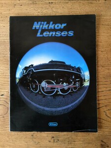 ニコン’76 Nikkor Lenses ニコールレンズ カタログ