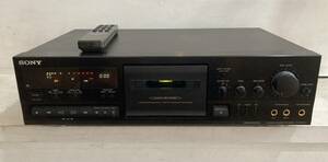 SONY TC-RX711 カセットデッキ USED ソニー Cassette Deck ワイヤレスリモコン RM-J501