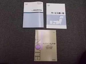 ☆　ホンダ　バモス　ホビオ　ＨＪ２　取扱説明書　その他　中古　☆ (5230)