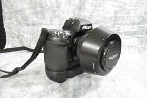 【簡易動作確認済み!】NIKON ニコン F100 MB-15 一眼レフ フィルム カメラ / Nikon Ai AF Zoom Nikkor 28-105mm F3.5-4.5D IF カメラレンズ