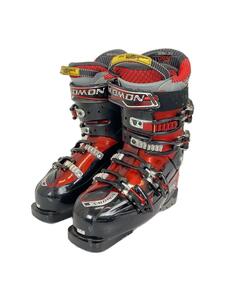 salomon◆MISSION/25-25.5cm/アウトソール298mm/スキーブーツ/25cm/レッド/MISSION