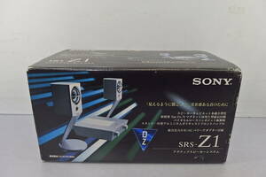 ◆未使用 SONY(ソニー) アクティブスピーカーシステム SRS-Z1 リアルワイドサウンド PCやスマホ、タブレット、ポータブルCD/MDにも！