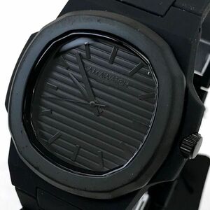 新品 KAMAWATCH カーマウォッチ 腕時計 KWPF27 クオーツ アナログ スクエア ブラック 個性的 コレクション 箱付き 電池交換済み 動作確認済