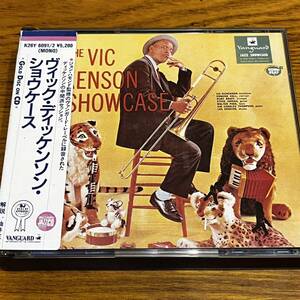 シール帯 CD 2枚組 ヴィック・ディッケンソン THE VIC DICKENSON SHOWCASE 日本語解説有り ディスク良好 86年 K26Y 6091/2