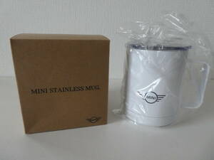 ☆ MINI ステンレスマグカップ STAINLESS MUG 白色 箱付き 食器 未使用品 1円スタート ☆