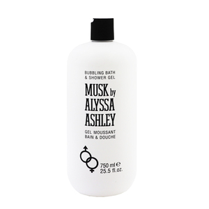 アリサアシュレイ ムスク バス＆シャワージェル 750ml MUSK BY ALYSSA ASHLEY BUBBLING BATH ＆ SHOWER GEL 新品 未使用