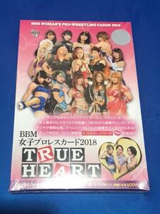 BBM 2018 TRUE HEART 女子プロレス 未開封 1BOX ボックス 赤井沙希 安納サオリ 伊藤麻希 Sareee 志田光 ジュリア 万喜なつみ 里歩 他