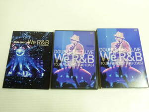 DOUBLE BEST LIVE We R&B 初回限定 Complete盤 DVD2枚組 ライブ・フォト・ブック付き