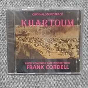 送料無料　カーツーム　サントラCD　プロモ限定盤　サウンドトラック　Khartoum　Frank Cordell　Original Soundtrack　ost　新品未開封