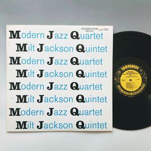#2993【希少な名盤】モダン・ジャズ・カルテット Modern Jazz Quartet RVG Jazz LPレコード ジャズ Prestige 7059 Milt Jackson OJC-125