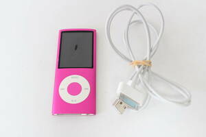 Apple iPod nano 第4世代 8GB MB735J/A ピンク 液晶気泡有(AM100)