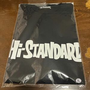 新品 Hi-STANDARD Tシャツ XL 黒 ハイスタ kenyokoyama pizza of death 横山健 fatwreck NOFX no use for a name送料無料