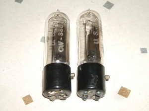 WESTERN ELECTRIC　直熱3極管　U.S.N CW-38015　2本セット　WE215A/VT5