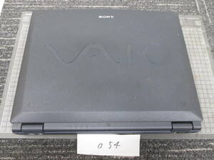 a54　　　ＳＯＮＹ　ＶＡＩＯ　ＰＣＧ-ＦＸ55Ｖ/ＢＰノートPC　電源入りませんでした。　　