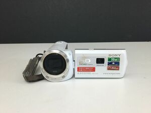 ●代DM039-60　SONY ソニー ハンディカム デジタルビデオカメラ HDR-PJ390 30x Optical 1.8/1.9-57 ホワイト カメラ