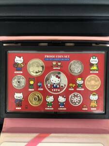 ハローキティ 誕生30周年 2004 プルーフ貨幣セット サンリオ 銀製925メダル含む