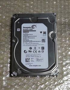 【動作品】Seagate 3.5インチ HDD 8TB( 8000GB ) ハードディスクドライブ 1円スタート