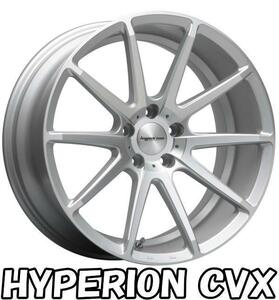 [業販限定販売] [新品] [20インチ] [HYPERION CVX] [8.5J+35] [255/45R20] [アウトランダー] [4本セット] [ハイペリオン] [シルバー] [MLJ]