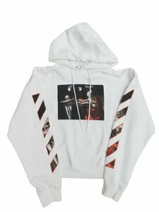 オフホワイト 21SS カラヴァッジオ フーディ サイズXL ホワイト OMBB037R21FLE002 OFF-WHITE 中古品[C124U082]