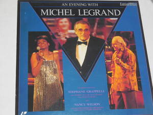 レーザーデスク１枚　AN　EVENING　WITH　MICHEL　LEGRAND　　GRAPPELLI　WILSON