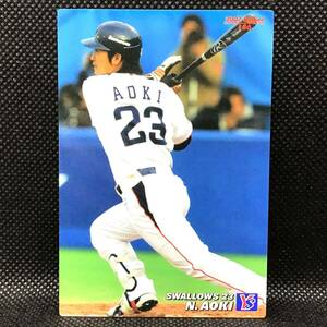 CFP【当時もの】カルビー 野球 カード 2007 No.186 青木宣親 プロ野球 東京ヤクルトスワローズ