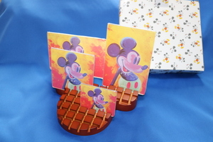 ミッキーマウス 写真立て フォトフレーム 米国カリフォルニア州ディズニーアウトレットショップで購入 Disney Chinaアウトレット品