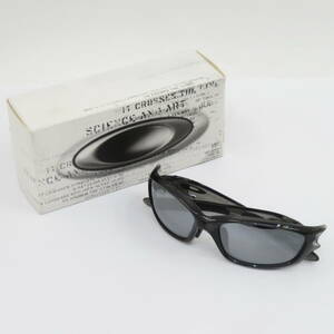 116♭OAKLEY オークリー ストレートジャケット スポーツサングラス 04-327J　※中古