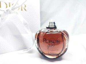 100ml【ほぼ未使用】【送料無料】 POISON girl プワゾンガール EDT オードゥトワレ オードトワレ オーデトワレ Dior ディオール tester