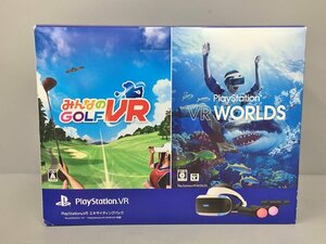 ソニー SONY ゲーム機周辺機器 PlayStation VR エキサイティングパック　みんなのGOLF VR、VR WORLDS同梱版 2211LBR016