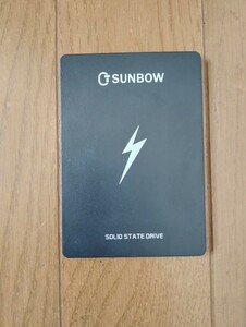 送料無料 SUNBOW SATA3 SSD 2.5インチ 240GB 厚み7mm 動作確認済