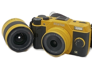 【動作保証】PENTAX Q7 ミラーレス 一眼 カメラ 8.5mm F1.9 5-15mm F2.8-4.5 レンズ セット ペンタックス 中古 C8766413