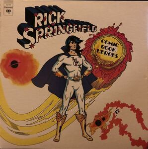 Rick Springfield - Comic Book Heroes / Columbia PC 32704 / US盤