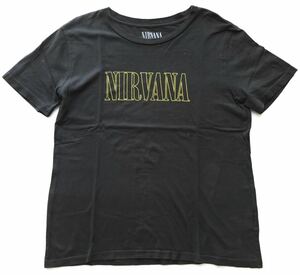 大きいサイズ ニルヴァーナ カートコバーン Tシャツ 2019　　NIRVANA バンドTシャツ バンT 半袖 S/S T ジーユー GU 柳5673