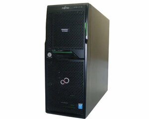 富士通 PRIMERGY TX1330 M1 (PYT1331T3S) Xeon E3-1220 V3 3.1GHz メモリ 8GB 300GB×2 (SAS 3.5インチ) DVD-ROM