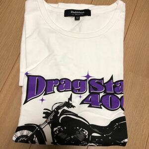 送料210円　Tシャツ　シャツ　未使用　イオン　ダブルフォーカス　バイク　ドラックスター　400 ss drag star