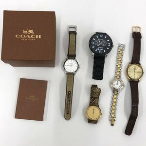 腕時計 おまとめ ５点 COACH/FENDI/LONGINES/SEIKO他【CDAL4017】