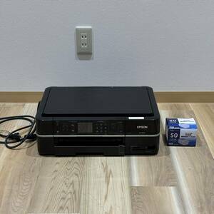 【AMT-10002a】EPSON プリンター EP-801A エプソン コピー確認済み インクジェットプリンター インクセット 複合機 カラリオ 家電 コピー機