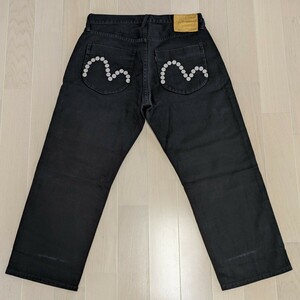 【EVISU FAIRWAY GENES】エヴィス ピケ デニム パンツ 2001F W36 ゴルフ18ボール カモメ 刺繍　システムオブエンポリウム 日本製 レア