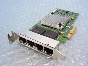 1PUF // IBM 94Y5167 49Y4241 Intel I340-T4 Quad Port Ethernet Gigabit Adapter 80mmブラケット // IBM System x3550 M4 取外 //在庫2