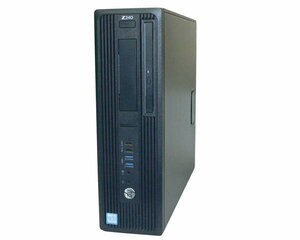 Windows10 Pro 64bit HP Workstation Z240 SFF (L8T14AV) Xeon E3-1225 V5 3.3GHz メモリ 8GB HDD 1TB(SATA) DVDマルチ NVIDIA Quadro K420