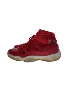 NIKE◆AIR JORDAN 11 RETRO BG/エアジョーダンレトロ/レッド/378038-623/23.5cm/R