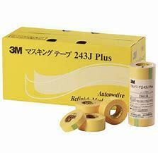 ３M　マスキングテープ　243J　PLUS　24ｍｍ×18Ｍ　500巻　１0箱