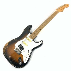 Fender Japan ST57 フェンダー エレキギター シリアルNo.J013162 サンバースト系 MADE IN JAPAN表記★簡易検査品