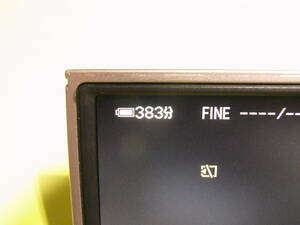  SONY ソニー 【純正品】 バッテリー NP-QM71D 　実機撮影可能時間 6時間23分 動作品　NP-FM50 NP-FM70　NP-FM90　互換可能