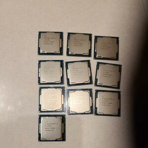 Intel CPU Corei7-8700k 10枚セット