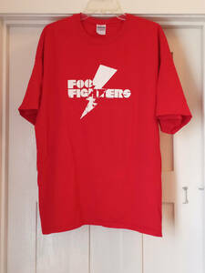 Vintage Anvil Foo Fighters T Shirt Mens Size 2XL Red Short Sleeve Crew Neck 2007 海外 即決