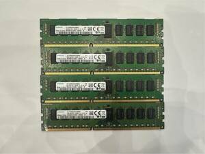 【Samsung】 DDR3 1866MHz PC3-14900R 8GB×4枚 (合計32GB) ECC Registerd Apple MacProにも